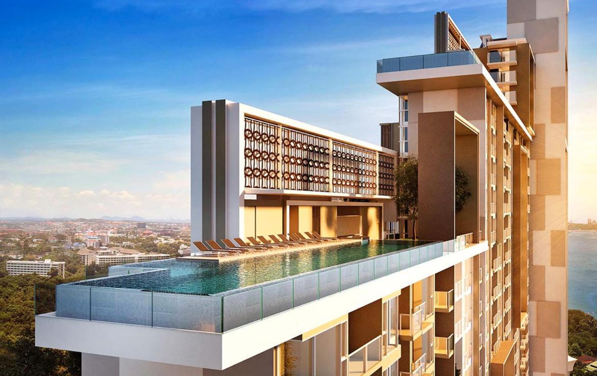 Riviera Jomtien Roomy 1-Bdr Seaview Condo Esterno foto