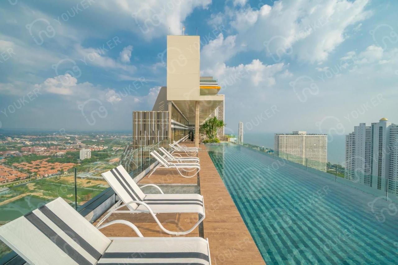Riviera Jomtien Roomy 1-Bdr Seaview Condo Esterno foto